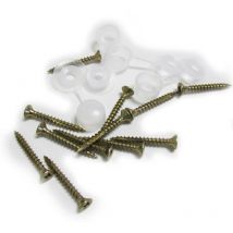 Kit De Fixation Micro Onde (x20) - Coloris - Standard, Longueur - 3.5 Cm - Bricoman