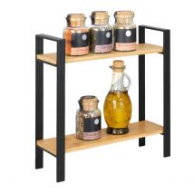 Etagère De Cuisine Lou, 2 Niveaux, 32 X 33 X 11 Cm, Wenko, Wenko - Bricoman