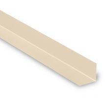 Cornière 80x80 Angle Rentrant 90° Acier Laqué 2100 Mm | Beige | Ral 1015 - Bricoman