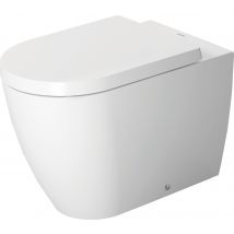 Duravit Me By Starck Wc Sur Pied, Back To Wall, À Fond Creux, Fixation Incluse, 370x600mm, 21690926001, Farbe: Blanc - Bricoman