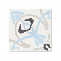 Pack 0,48m² - 12x Véritables Carreaux De Ciment Premium Vagnas L.20 X L.20 Cm - Ro'ma Nature - Bricoman