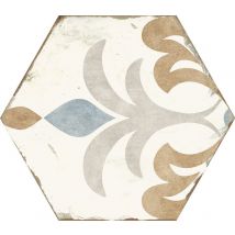 Carrelage Lola 21x25 Cm Effet Carreaux Ciment - Bricoman