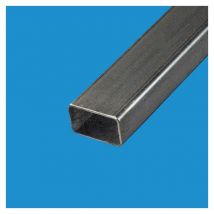 Tube Rectangulaire Acier 50x25 Ep 2,5 Mm, 2 Metres - Bricoman