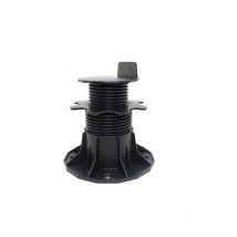 Plot Réglable De 66 À 145 Mm Pour Terrasse Bois Et Composite - Coloris - Noir - Bricoman