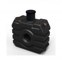 Fosse Septique Rectangulaire A Enterrer 1500 Litres Avec Réhausse Télescopique 70cm Ds Eau Pour 4 Personnes - Bricoman