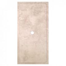 Receveur De Douche En Travertin Impéria Beige - 90 X 120 X 5 Cm - Bricoman