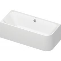 Baignoires D'Angle Duravit Happy D.2, Rectangulaire, Angle À Gauche, Habillage Acrylique Moulé, 1800x800x460mm, 700316000000000 - Bricoman