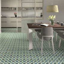 Carrelage Sol Effet Carreaux De Ciment Montaigne Ribeira 20x20 Cm - Reflex Boutique - Bricoman