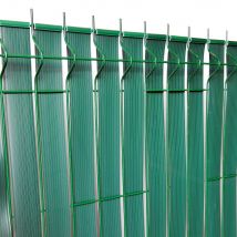 Lamelle D'Occultation Rouleau Pvc 60 Ml - Occultant Pour Panneaux Rigides Ou Grillage - Couleur Vert - Bricoman