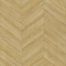 Sol Vinyle Effet Parquet Chevron Chêne Naturel - Rouleau De 2m X 12m - Bricoman