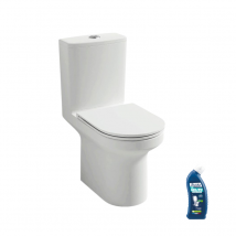 Wc À Poser Sans Bride Sortie Horizontale Jacob Delafon Elite Avec Abattant Frein De Chute + Gel Wc - Bricoman