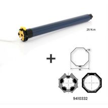 Kit De Remplacement Pour Moteur Volet Filaire Somfy Lt50 - Diam.50mm - 25 N.m - Ref. Gemini 1043036 25/17 - Bricoman