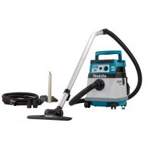 Makita Dvc157lzx3 Corps D'Aspirateur De Construction Sans Fil 36v (2x 18v) Li-ion - 15l - Aspiration À Sec - Bricoman