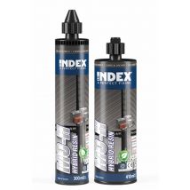 Boite De 12 - Fixations Chimiques - Résine Hybride Sans Styrène - Homologuée Ate Option 2 410 Ml - Bricoman