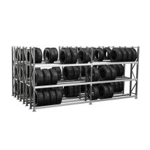 Élément Suivant - Rack Pour Pot D'Échappement - Hxlxp : 2000x2000x800mm - Utilisable Uniquement Avec Un Module De Départ - Rayopnq/3n/2020/s - 