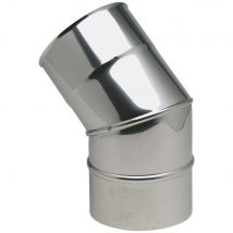 Coude Br45° 2part Inox 304 125 - Bricoman