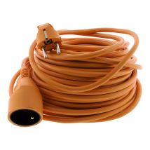 Prolongateur Jardin 16a Ho5vv-f 3g1,5mm² 2p+terre 25m - Orange - Zenitech - Bricoman