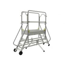 Tubesca - Passerelle En Alu 2x4 Marches Hauteur Accès 2,83 M - Passerelle Banche Tubesca Comabi - Bricoman