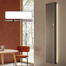 Radiateur Decoratif Électrique Connecté 750w Blanc Piano - Irsap - Bricoman