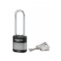 Thirard - Cadenas À Clé Fédéral Lock Protector, Extérieur, Acier, Anse Haute, Double Verrouillage, 44mm, 2 Clés - Thirard - Bricoman