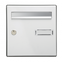 Facade Boîte À Lettres À Ouverture Totale Decayeux - 300 X 305 Mm - Côté Entrée Courrier 235 X 28 Mm - 156226 - Bricoman