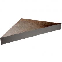 Banc D'Angle Pour Douche En Pierre Naturelle - Coloris Cuivre - Bricoman