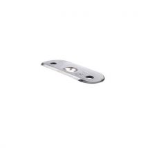 Patte Support Pour Tube Carré Largeur 40mm - Longueur 61mm - À Visser - Inox 316 - Bricoman