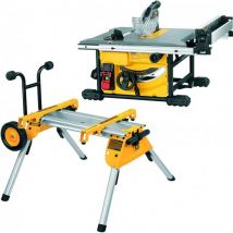 Scie Sur Table 1850w210 Mm Dewalt - Avec Piètement - Dwe7485rs-qs - Bricoman