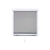 Moustiquaire Enroulable En Alu H.145 X L.100 Cm Pour Fenetre - Top Prix - Poignées Design - Bricoman