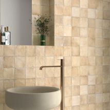 Carrelage Seva Arena 10x10 Cm Effet Zellige - Bricoman