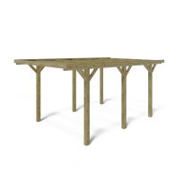 Carport, Abri De Voiture 3.04x5.12 M - 15.56 M2 - Car10 - Altanka - Bricoman