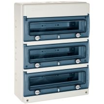 Coffret Étanche Ip65 48 Modules 3 Rangées - Solera - Bricoman
