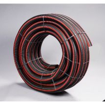 Gaine Tpc Rouge - Diamètre 90 Mm - Courant Faible - Couronne De 25 M - Electraline - Bricoman