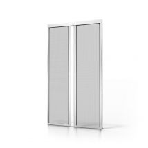 Moustiquaire Alu. Pour Double Porte Avosdim À Enroulement Latérale Recoupable H230xl240 Blanc - Bricoman