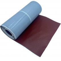 Solin Cerise Auto-adhesif - Aluminium 30 Cm X 5 M - Ral 8012 - En Rouleau - Bricoman