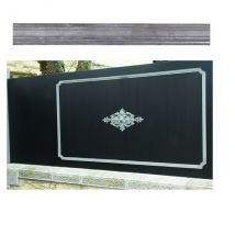 Décor Mouluré En Alu Pour Tole De Portail - Bricoman