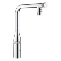 Grohe Essence Smartcontrol Mitigeur De Cuisine - Bec En Forme L - Dual Spray - Chrome - Bricoman