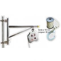 Altrad - Lot De Potence Manutention (potence + Poulie Clic + Corde Et Crochet) - Lot-potmanut - Bricoman