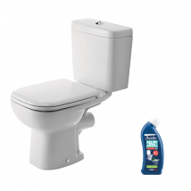 Wc À Poser Duravit D-code Avec Abattant + Nettoyant - Bricoman