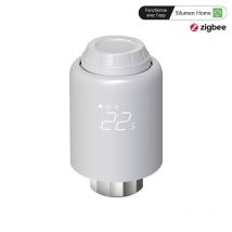 Tête Thermostatique Connectée Zigbee Universelle - Silamp - Bricoman