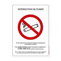 Adhesif Interdiction De Fumer - Bricoman