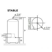 Thermor - Chauffe-eau Duralis Stable 300l - 292045 - Bricoman