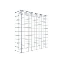 Gabion À Superposer En Acier Galvanisé 100x100x30cm (lxhxp), Mailles 10 X 10cm, Anneaux En C, Sans Grille Inférieure - Tecnomat