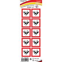Pictogramme - Je Pollue 40x40mm - 4251189 - Bricoman