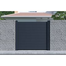 Lot De 8 Panneaux De Clôture Aluminium Niesen H.170 Cm - Kit Complet 15m - Bricoman