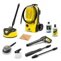 Nettoyeur Haute Pression Karcher K 5 Classic Car & Home - 145 Bars - 500 L/h - Canon À Mousse, Brosse Rotative, Brosse Terrasse, Détergents - Bricoman