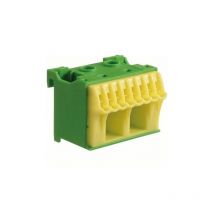 Bornier Terre Sans Vis 8x4mm2 + 2x25mm2 - Bricoman