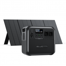 Générateur Électrique Solaire Bluetti Ac180 Avec Panneau Solaire Pv350,1152wh Batterie Lifepo4, Générateur Pour Camping,voyage,panne De Courant - 