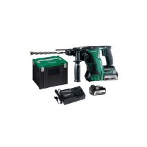 Perforateur Sds Plus 18v 2,6j + 2 Batteries 5ah + Chargeur + Coffret Hitcase Hikoki Dh1826dawpz - Bricoman