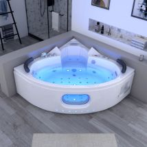 Baignoire Balnéo Corleone 48 Jets Whirlpool - Bricoman